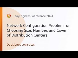 Network Configuration Problem for Choosing Size, Number, and Cover of Distribution Centers
