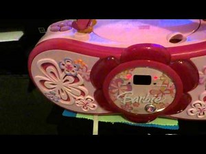 Barbie Fabulous Boombox ~ Portable CD Player & AM/FM Radio EUC