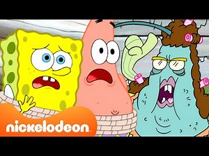 SpongeBob and Patrick Meet Ma Angler and the Trenchbillies | SpongeBob SquarePants | Nickelodeon UK