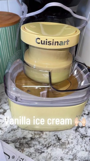 Homemade Vanilla Ice Cream Recipe Using Cuisinart