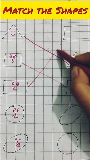 Match the Shapes |Fun Shape Matching Game for Kids|Find the Same Shape |Shape Recognition Game