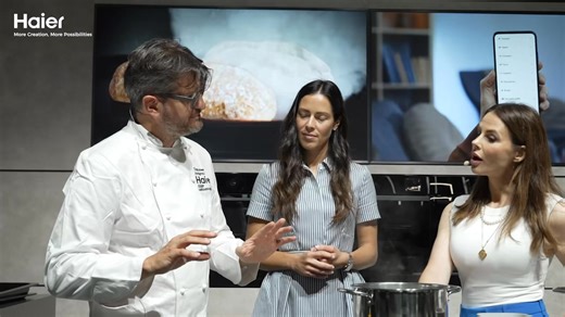 75M views · 57K reactions | Haier at #IFA2025!  Redefining AI-powered living with #NaturallyConnected innovation From AI breakthroughs to leading global home appliances, Haier is pushing the boundaries of smart living Focused on users, making life smarter, better, and more connected ✨ What’s the surprise? #PSG and #LFC are here with us, bringing their excellence both on and off the field ⚽️ #Haier #IFA #MoreCreationMorePossibilities #PlayWithTheNumberOnes | Haier | Facebook