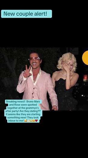 Bruno Mars and Rose: Are They the New Power Couple?