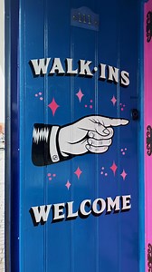 54K views · 4.6K reactions | Sweet weekend 150 miles from home painting up this entryway I designed and some windows for @tbt_is_love_tattoo ! Thank you for having me  #signpainting #signwriting #handpainted #handlettering #tattooshop | Tozer Signs | Facebook