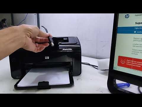 Como fazer a instalação da impressora HP LASERJET P1102w na USB, passo a passo .