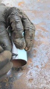 Few know how to connect round pipes with rivets #welder #welding #diy #usa #art | Welder Senior