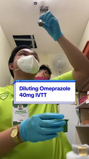 Diluting Omeprazole 40mg IV: Nursing Guide