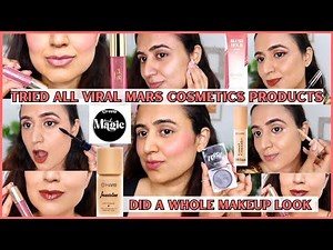 Trying Viral MARS Cosmetics Products | Real Results & Review | Waysheblushes