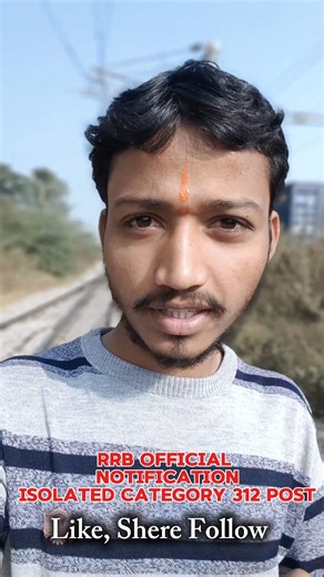 🖤✨Раджешвари✨🖤 on Instagram: "RRB Official Notice 🔴🚊Isolated Category 312 post... Notice PDF :- https://www.rrbcdg.gov.in/uploads/2025/08-ISOL/082025-ISOL_CEN-Hi.pdf Online Application Link:- https://www.rrbapply.gov.in/#/auth/landing #indianrailways🚂🇮🇳❤️ #RRB #Southcentralrailway #Isolated #Category"