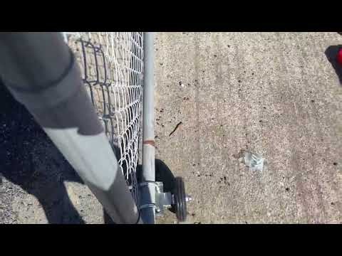 Fengone 6 Rolling Gate Wheel for Chain Link Fence Rolling Sliding Gates Heavy Duty Steel Rolling Gat