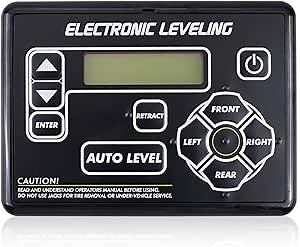 421484 RV Auto Leveling System Replacement RV 5th Wheel and Travel Trailer Leveling System and Auto Leveling Button