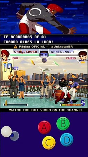 KOF 2002 - Iori Yagami Perfect Combo (Touch of Death) 💀