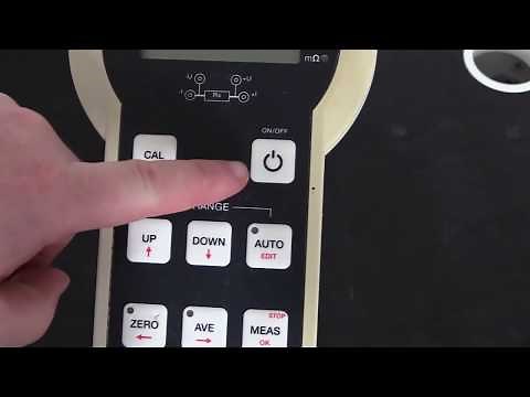 DO4000 Digital Milliohmmeter Demonstration - Seaward Ohmmeters
