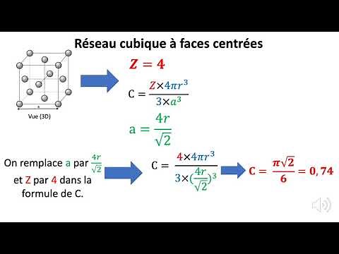 Cristallographie - Enseignement scientifique - Première