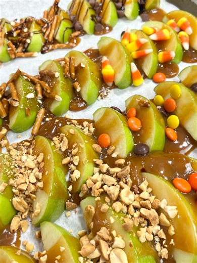 20K views · 42 reactions | Caramel Apple Tray | Natalini | Facebook