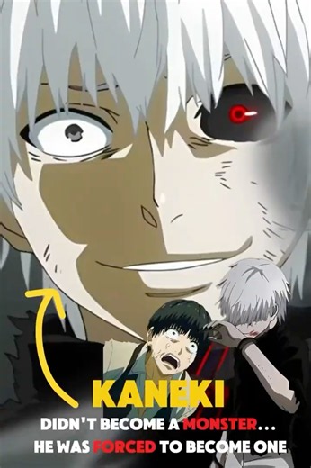 Kaneki Didn't Become a Monster... He Was Forced to Become One 😢