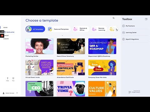 動画作成プラットフォーム「Powtoon」ご紹介動画