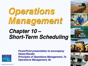 Operations Management - SlideServe