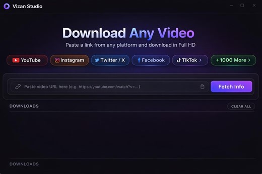 Vizan Studio Universal Video Downloader – Youtube to MP3 Converter (lifetime License) - Etsy Australia