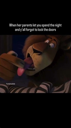 Always lock the door 😭via 🎥: MadagascarMadagascar (2005) is the DreamWorks animated comedy