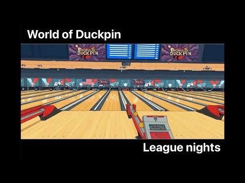 World of Duckpin is live! Monday night trios @southwest