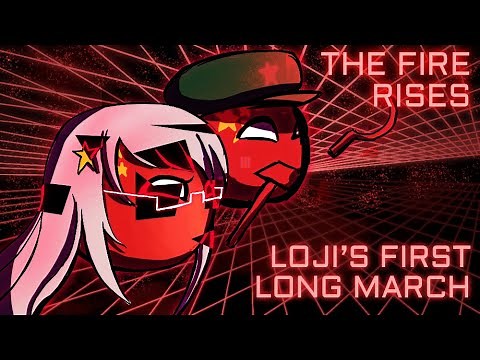 Loji's First Long March: Hoi4 The Fire Rises (TFR) AI-Only Timelaps