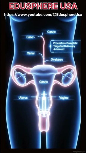 Title: 🚺 Intrauterine Device (IUD) Insertion Explained | 3D Medical Animation 🩺✨ #MedicalEducation
