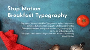 Stop Motion Animated Typography - Viktorija Jaros