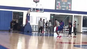 Joel Embiid adding that Harden step back to his arsenal 👀 (via @NoahLevick) | Deep Hoops