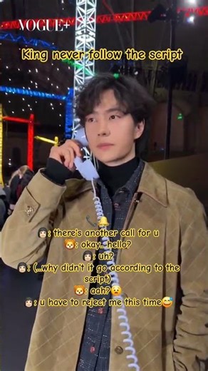wyb never follow script 😎 #wangyibo #chanel #vouge #call #interview