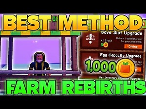 NEW BEST METHOD TO FARM REBIRTHS GROW A GARDEN! - How To Rebirth (Grow A Garden)