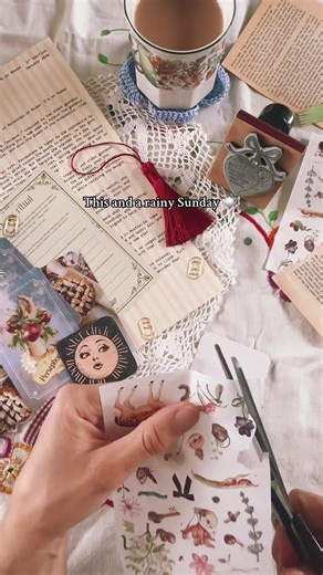 Decoupage Bookmark Craft Activity for Rainy Days