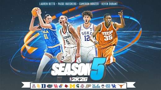NBA® 2K26 Season 5: Celebrate College Basketball Heating Up with All-New College Themed Content | 2K Newsroom