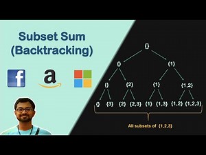 Subset Sum Problem using Backtracking