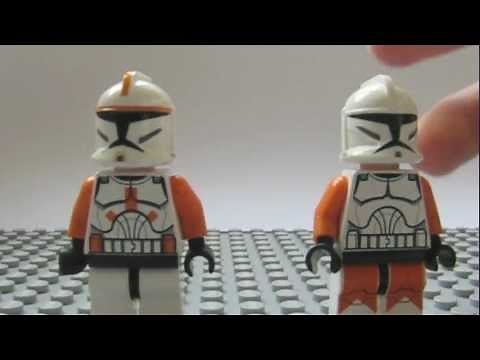 How to make a lego 212th clone trooper minifigure