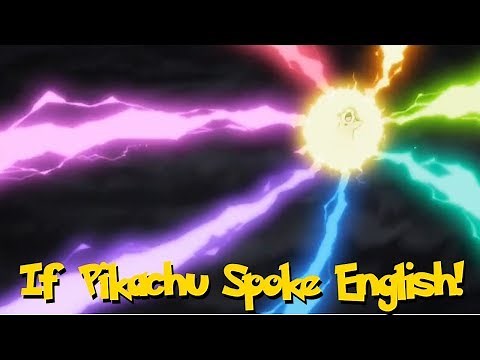 IF POKÉMON TALKED: PIKACHU'S 10,000,000 VOLT THUNDERBOLT!!