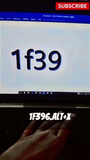 "Type 1F396 & Get This Amazing Symbol 🎖️ | MS Word Secret Trick 🤯"