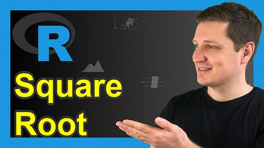 Square Root in R (5 Example Codes) | sqrt Function Explained in R Studio