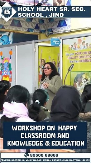 Workshop on Happy Classroom and Knowledge & Education.