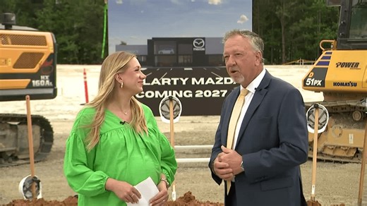 Groundbreaking begins for new McLarty Mazda in Little Rock