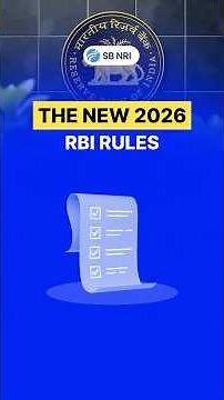 NRIs Avoid 20% Tax on Money Transfers! New RBI Rules 2026 #LRS #ForeignRemittance
