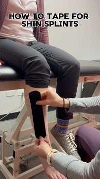 Dealing with shin splints? Try this taping guide #physicaltherapy #shinsplints #relief #shin #taping