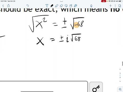 SM2 5.2-5 - Quick Solving by Square Root