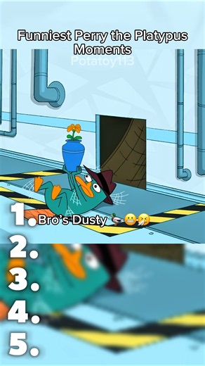 Funniest Perry the Platypus Moments 🦆🕵‍♂️🎩🤣(no.3 Perry's Too Jealous!! 😡😤)