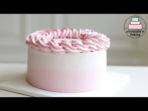 Raspberry whipped cream cake