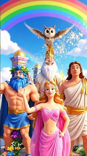 ⚡ Zeus and Friends! | Learn Greek Mythology for Kids | Animated Story