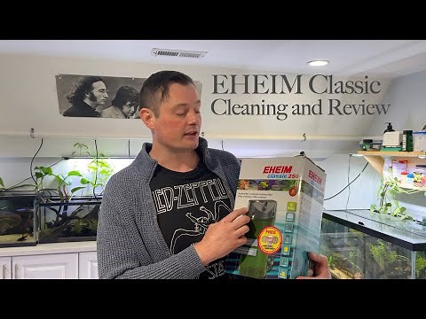 EHEIM Classic 250 Canister Filter review & cleaning