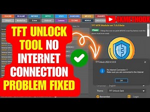TFT Unlock Tool No Internet Connection Problem FIXED | UnlockTool ACTIVATED | 2024 (Auto Update)