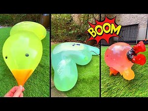 Inflating Stretch Toys Until They EXPLODE 💥 (They Got HUGE!)