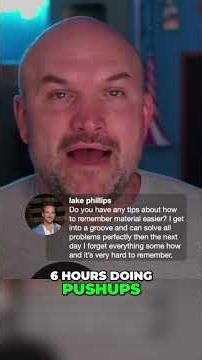 Do you have any tips on how to remember material easier?